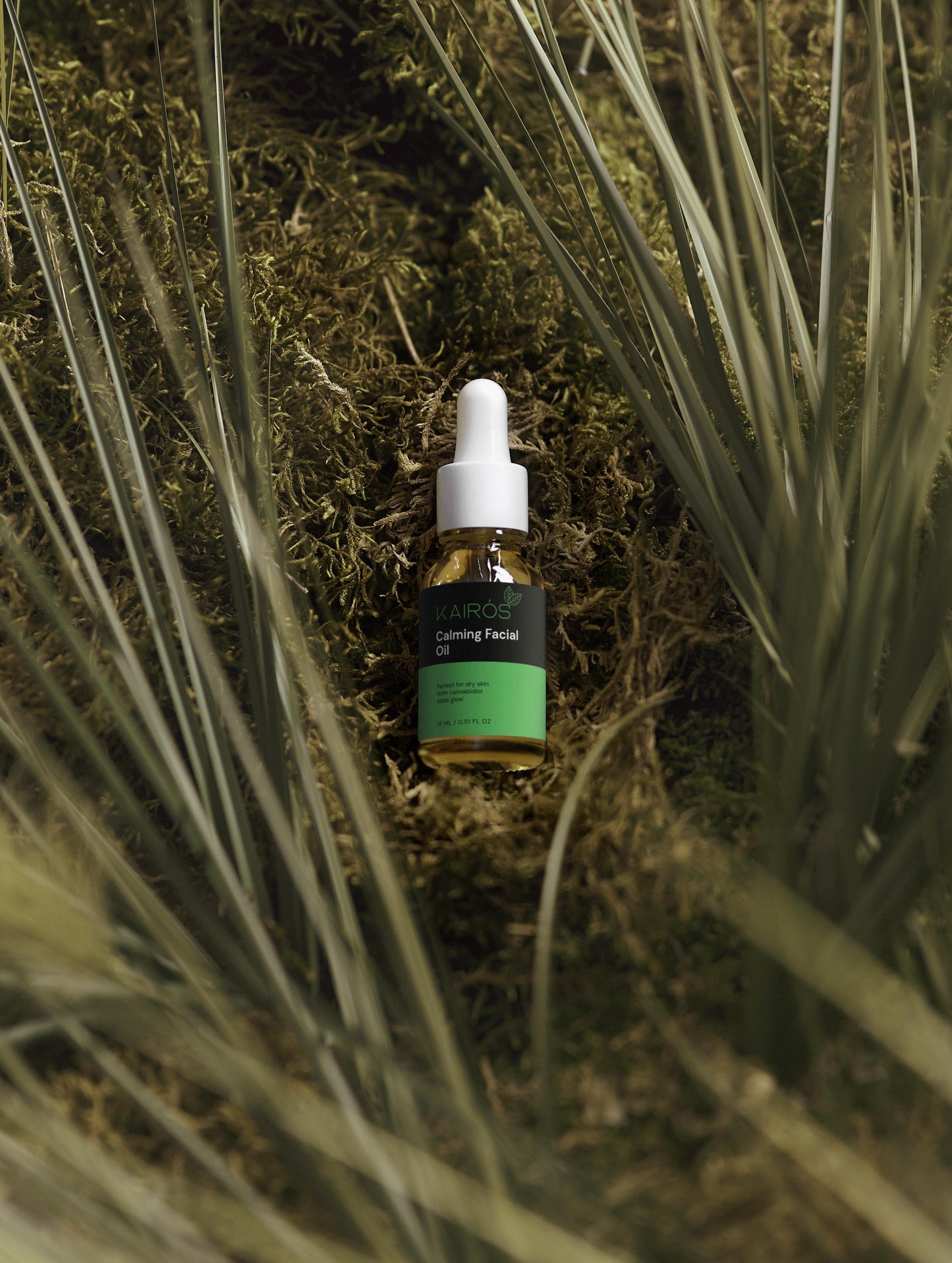 Aceite Facial Calmante con 1% CBD - Control Sebo y Luminosidad