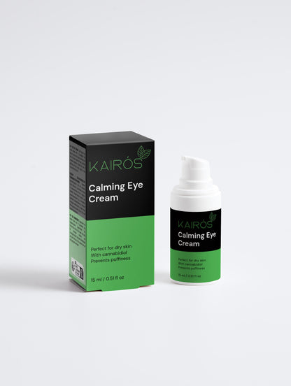 Crema Contorno de Ojos Calmante con 1% CBD - Antiojeras y Antihinchazón