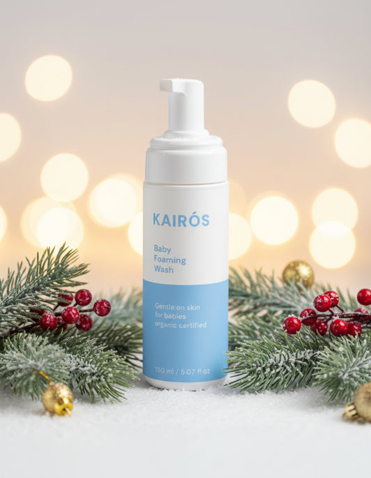 Espuma Limpiadora Bebé Sin Jabón - Piel Sensible Aloe Orgánico