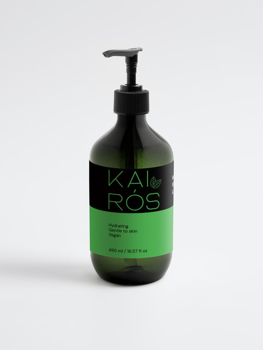 Gel de Ducha Menta Fresca y Cedro Oscuro - Refrescante y Vigorizante