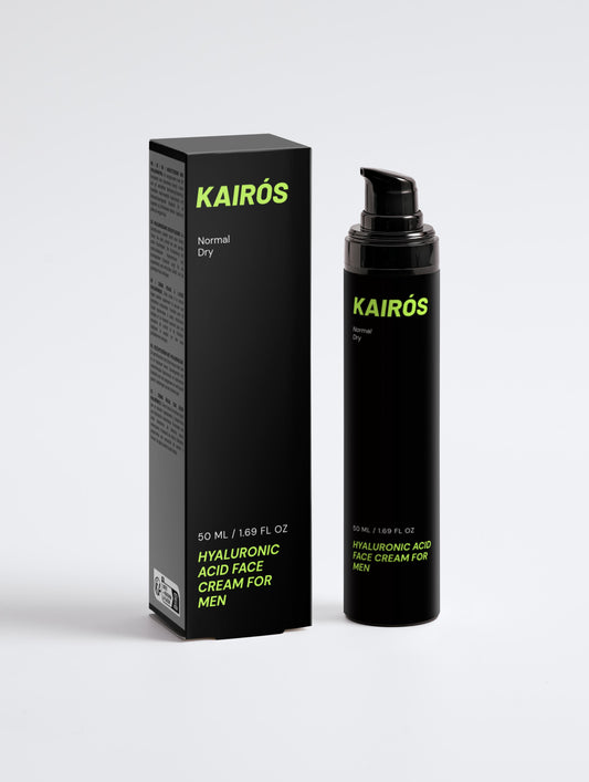 Crema Facial con Ácido Hialurónico para Hombre - Hidratación Profunda